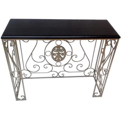 China Other Furniture Living Room Metal Console Table Sets Wooden Wood Other Antique Furniture for sale