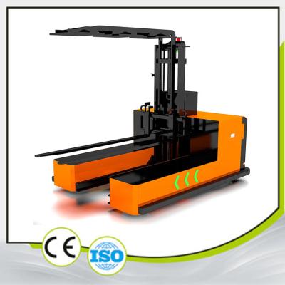 China Forward Moving Automated Guided Forklift AGV 3T Load Capacity  Four Wheel Drive for sale