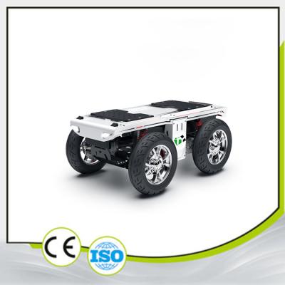 China 48V UGV controlado por cable con tracción a las cuatro ruedas Chasis Carga 500kg Protección IP44 en venta