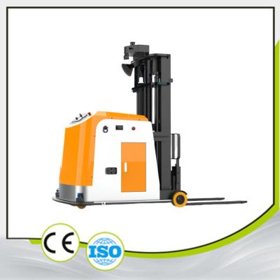 China Intelligent Laser Guided Forklift AGV Load 2T Forklift CAN Communication for sale