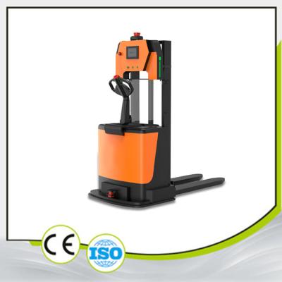 China Intelligent Unmanned Forklift Agv Stacking Height 2.5m Load 1500kg Customized for sale