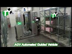 agv automated guided vehicle mcnamum wheel drive side docking telescopic lifting platform load 150kg