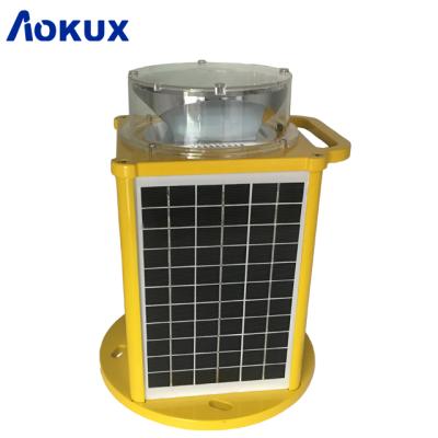 China Aokux IALA Emergency Integrated Solar Beacon Light IP68 Led Marine Lantern for sale