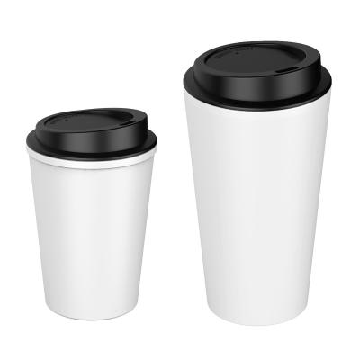 China Novelty Hot Element Insulated Thermal Travel Mug 16 oz. But first coffee cup mug black for sale