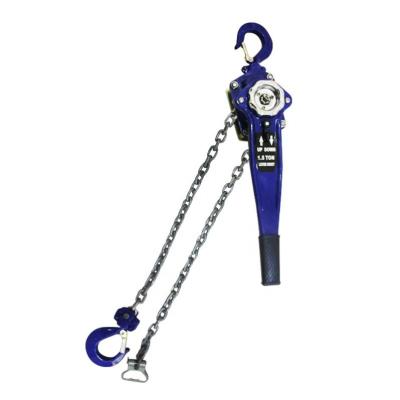 China Chain Lever Hoist 0.75T*1.5m Ring Chain Lever Squash Hand Pulling Force HSH for sale