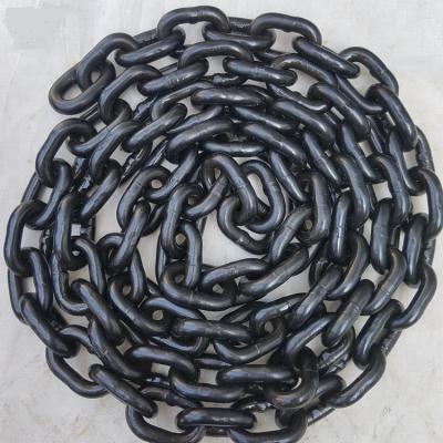 China Professional Pulling Drag Chain Manufacturer 10mm Alloy Steel Link Chain G80 Load Chain for sale