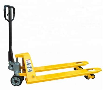 China Hotels China 2000KG 2000 2500 Kg 2.5 Ton PU Wheel Hand Brake Hand Brake Pallet Truck Nylon Rubber Hand Pallet Truck for sale