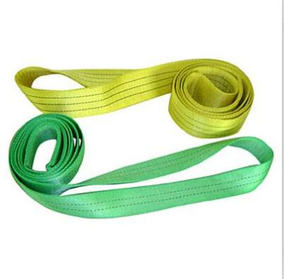 China 3t lifting goods fabric sling lifting sling polyester webbing sling belt for sale