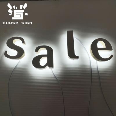 China Custom Backlit Buildings CHUSE LED Sign Channel Letter Electronic Sign Illuminated Sign for sale