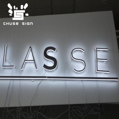 China Custom Made Led Outdoor Stainless Steel Advertising Buildings CHUSE Runway Edge Beaconing Illuminated Signs for sale