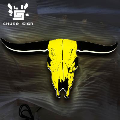 China Drop Buildings CHUSE Shipping Business $ Store Custom Outdoor Logo Light Sign for sale