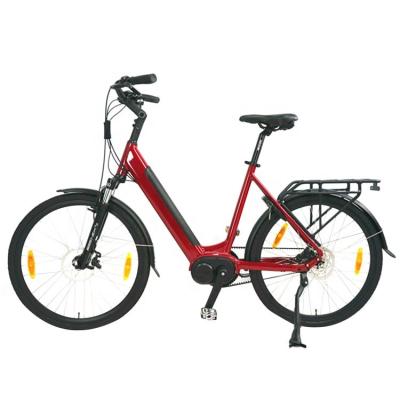 China Eco-friendly Motor High Quality Mid Drive Electric Bike 250W e Bike Ladies Bike for sale