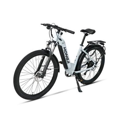 China 48v 500w alloy 8 speed aluminum electric bike ebike 27.5 inch fat tire electric bicycle for sale