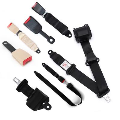 China Sports CCC E4 Certificated Replacement Universal Automobile 3 Point Three Point Bus Car Seat Belt for sale