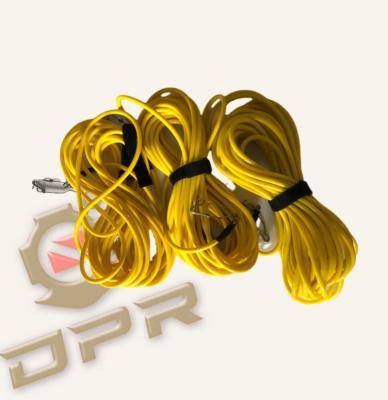 China Yellow 1 Floatline PVC Tarpaulin Spearfishing Fishing Tackle for sale