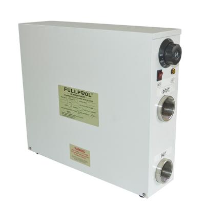 China Easy Install Wholesales Stainless Steel Above Ground Pool Heater Spa Heater 15Kw for sale