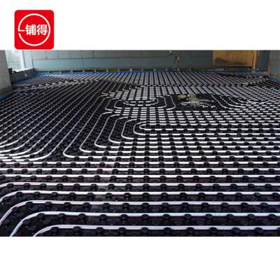 China Modern Standardized Black Heater Floor Heating Systems Manufacturer EPS Insulation Layer Water Type for sale