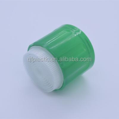 China 65mm Plastic Bottle Lids Plastic Box Lids Spray Bottle Lid With Soft Fur for sale