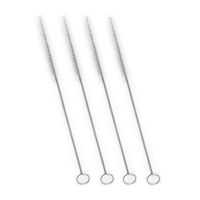 China Amazon Stocked 2021 New Product Idea Food Grade Stainless Steel Cleaning Straw Brush for sale