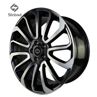 China ALLOY Hole Car Rims Alloy Wheel Black Silver OEM Customized Color Design Chrome Material Origin Impact Warranty Service PCD for sale