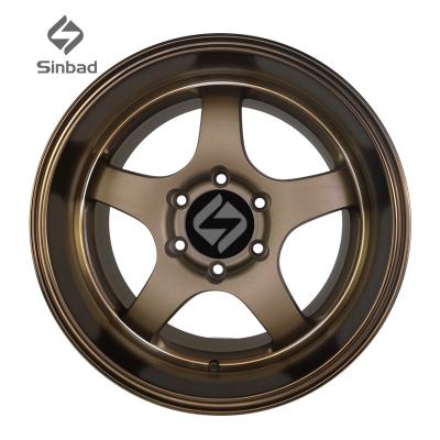 China Customized Alloy Wheel Black Silver OEM Customized Color Design Chrome Material Origin Impact Warranty Service PCD for sale