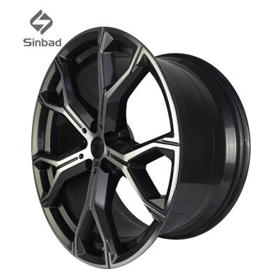 China Aluminium Alloy Customized Luxury Forged Staggered Alloy Passenger Car Wheels For Cars for sale