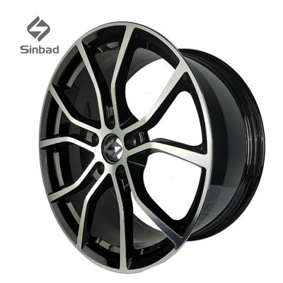 China Aluminium Alloy 2022 new model wheels 17X8 17X9 22x10 aluminum alloy forging wheels 5X114.3 alloy car rims for sale