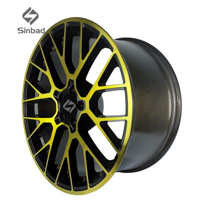 China Aluminium Alloy wholesale customized alloy passenger car wheels rims 13 14 inch 5 holes 4x100 4x108 et forged rim for sale