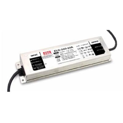 China Meanwell Power Waterproof LED Driver ELG-240-24A IP65 100-305VAC 24VDC 10A for sale