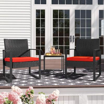 China Cheap Outdoor Rattan Wicker Weather Furniture Sale Set Rattan Sofa Patio Outdoor Rattan Furniture Garden for sale