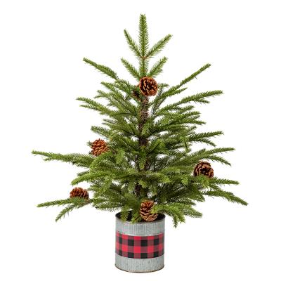 China Eco-Friendly Co-Arts Wholesale PE Artificial Christmas Tree Custom Tabletop Christmas Tree for sale