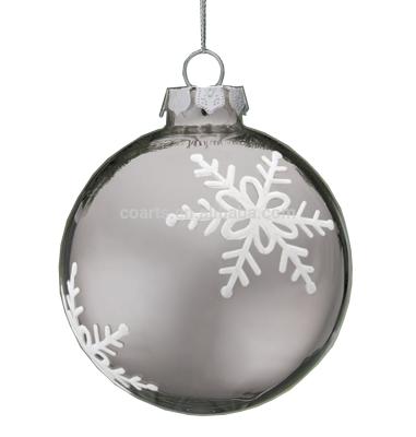 China Christmast Ornament Wholesale Christmas Ornaments Hanging Christmas Glass Ball for sale