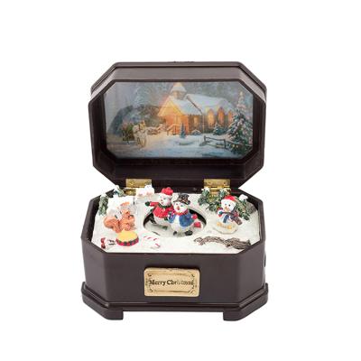 China 2019 hot sale baby music box diy mechanism music box custom made wooden boxes for sale