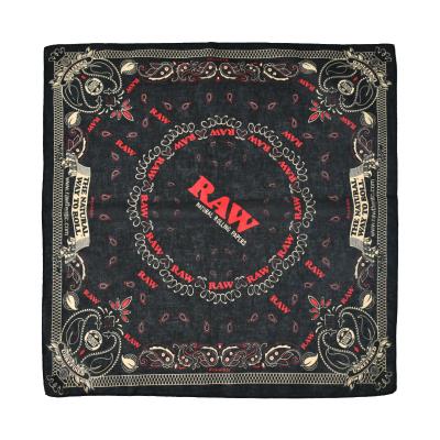 China Multi Function Custom Cotton Square Bandana Square Multi Function Sublimation Printing Bandana for sale