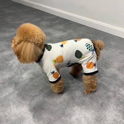 China Viable Dog Pajamas Pet Clothing Soft Cloth Coat Homewear Homewear Sleepwear 1 Buyer for sale