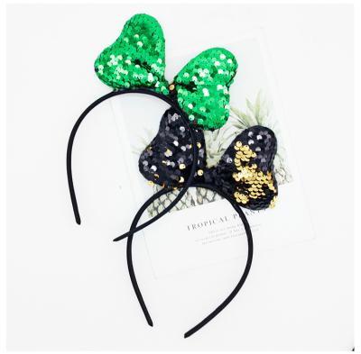 China The other fashionable European and American children's hair accessories sequins hair circle headband for sale