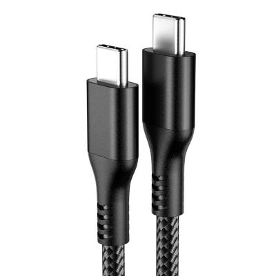 China COMPUTER ULT-Unite Braided Type C Fast Cable 5A 100W USB C to C Cable for sale