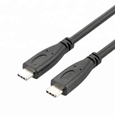 China Video Game Player ULT-Unite Gen 2 Tipo C 10Gbps SuperSpeed ​​USB C to USB C Black 1m USB 3.1 Cable for sale