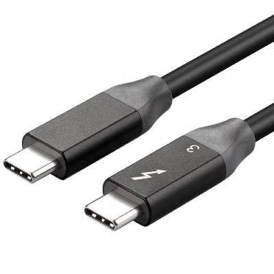 Китай ULT-Unite Thunderbolt 3 Kabel 40Gbps 5A 100W Charging 5K@60Hz USB-C to USB-C Thunderbolt 3.0 Cable for eGPU Hub Docking продается