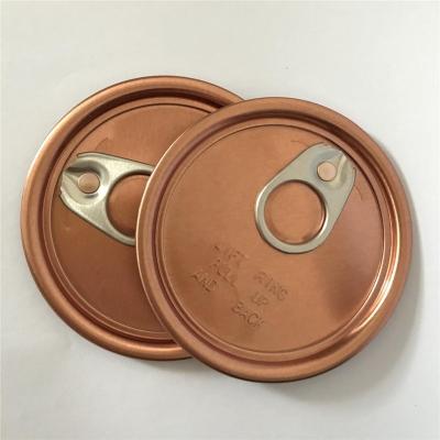 China Non Spill Aluminum Caps With Pull Tab For Food Packaging for sale