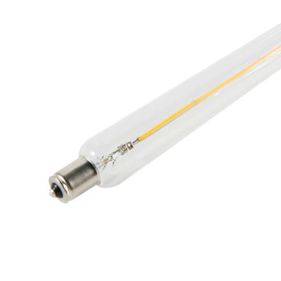 China Hotel S15 284mm Lamp Mirror Shaving Front Lamp Led Filament Glass Tube Lights for sale