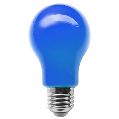 China Residential BLUE A60 Led Filament Lamp Colorful Light E27/E26 Base Led Bulb Light Decoration Lamp Patio Lights for sale