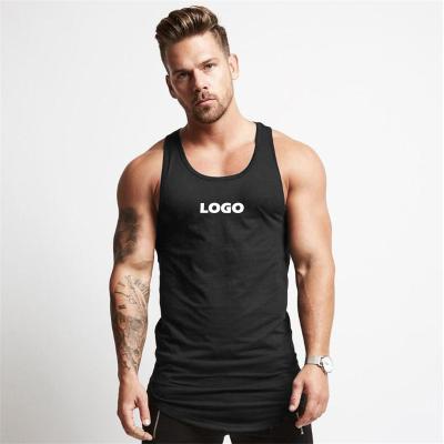 China Wholesale QUICK DRY Fitness Men's Sports Bodybuilding Gym Summer OEM Training Tank Tops for sale