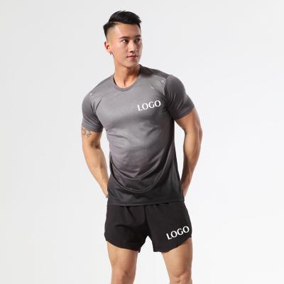 China Summer Designer Two Piece Sports Wear QUICK DRY Shirt and Shorts Mens Summer Shorts QUICK DRY Set for sale