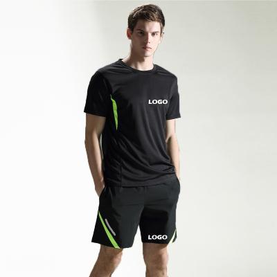 China New Arrival QUICK DRY Men Summer Running Short Set Workout Sportswear Gymwear QUICK DRY for sale