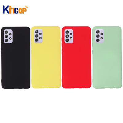 China Waterproof Soft Silicone Phone Case For Samsung A12 A22 4G 5G A32 A42 A52 5G A72 5G A82 Protective Back Cover Case for sale