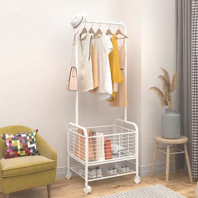 China High Quality Universal Bedroom Clothes Storage Rack Stainless Steel Clothes Storage Racks With Box for sale