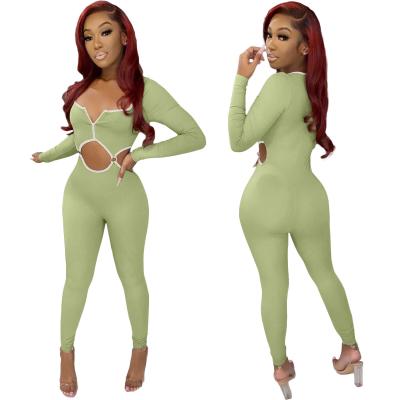 China X10162C Breathable Women's Sexy 2 Piece Outfits Long Sleeve Top Hooded Crop Tank Nightclub Wear One Piece Pants Jumpsuit Top Set for sale