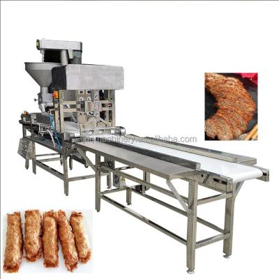 China Sausage/Fish/Chicken / meat automatic KIKIAM  making machine Philippines street food Quekiam maker for sale