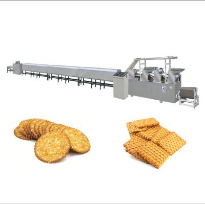 China Commercial Catering 100Kg/H Full Automatic Hard Biscuit Production And Making Machine for sale